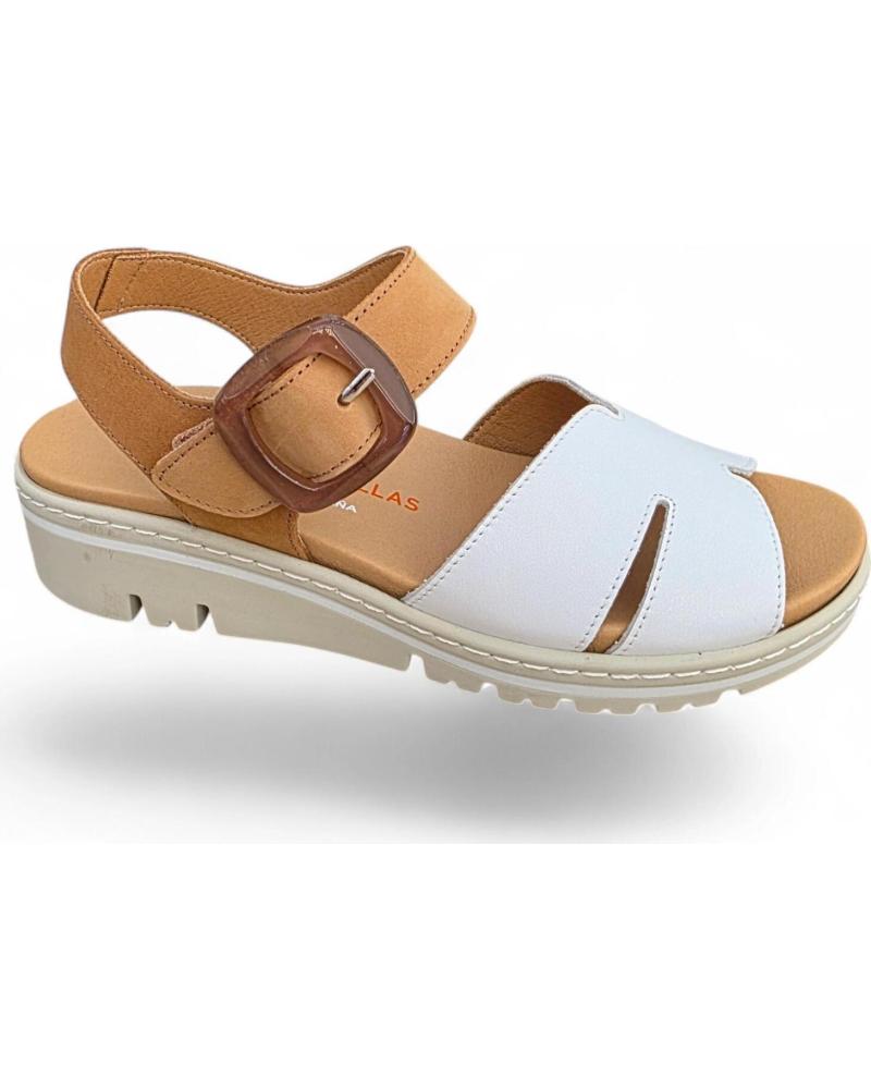 D`CUTILLAS SANDALIA DE CUÑA CON VELCRO DOCTOR CUTILLAS 36154 VARIOS COLORES