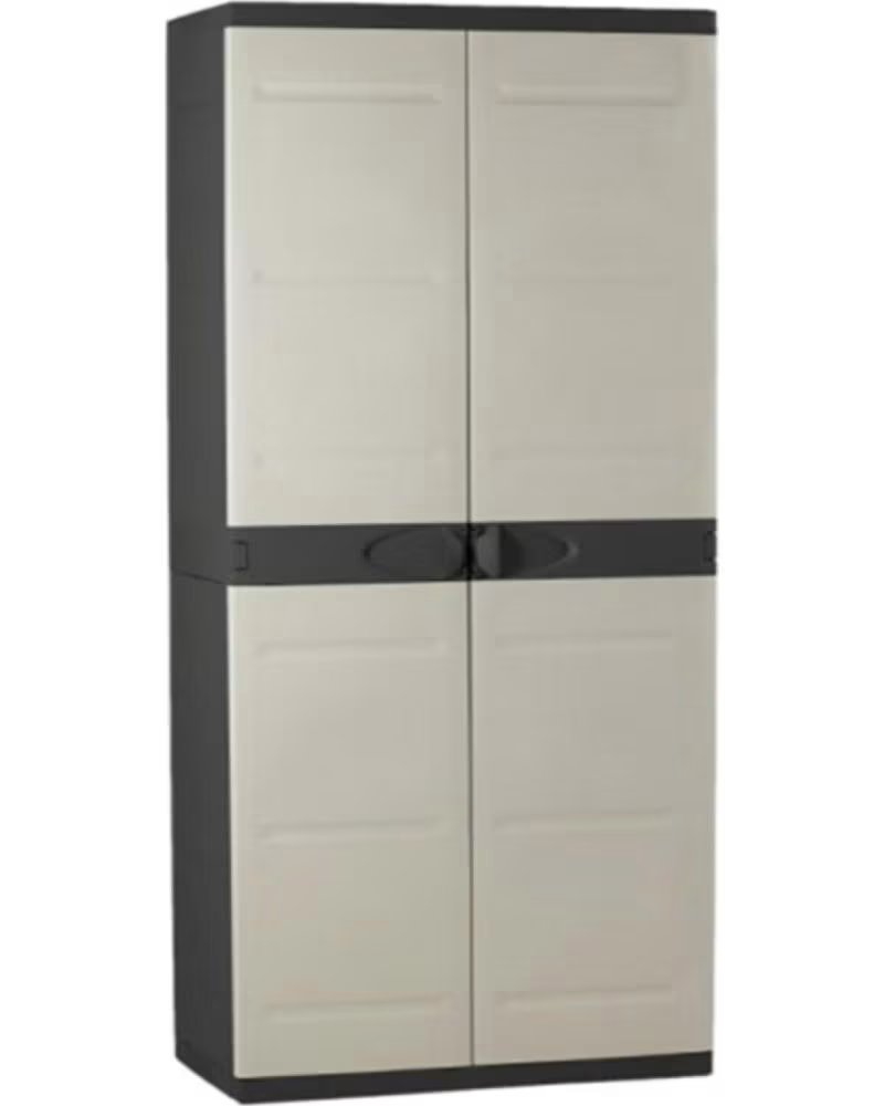 Armario Multiusos Plastiken de Resina Beige