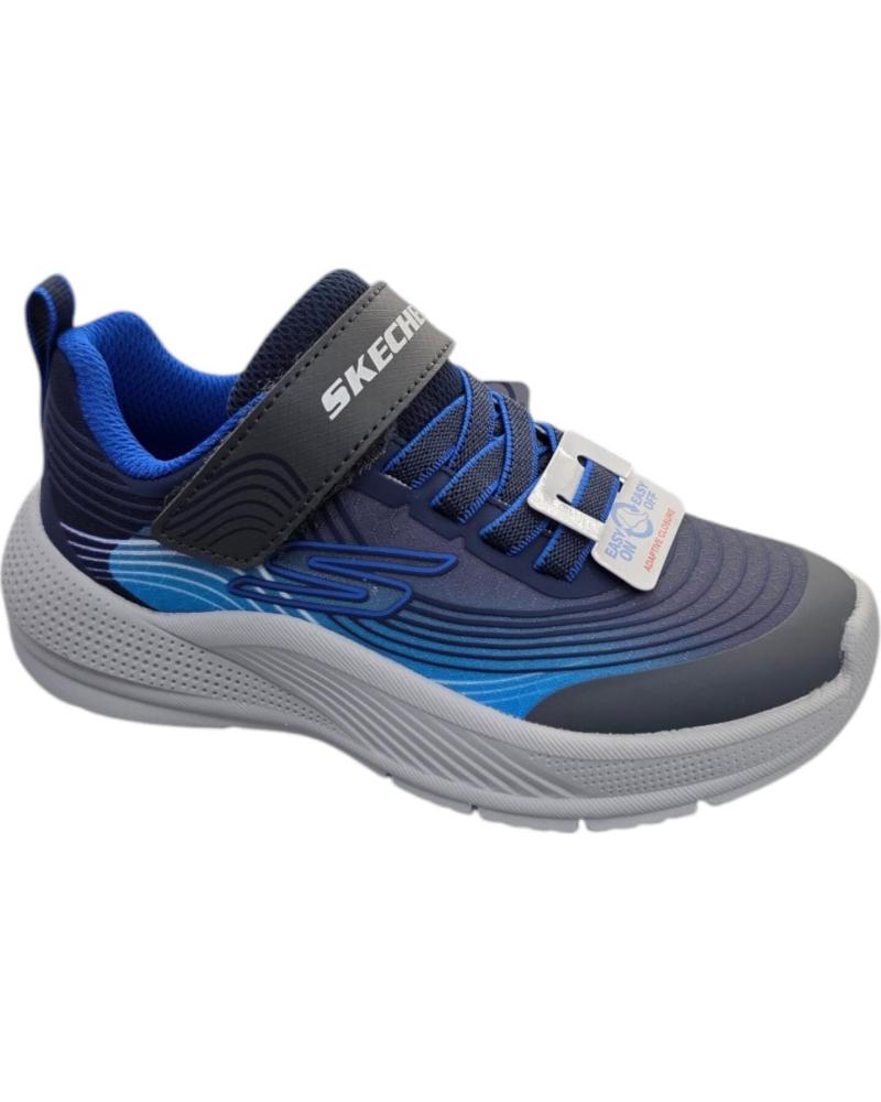 SKECHERS ZAPATILLAS DEPORTIVAS MICROSPEC ADVANCE CON CIERRE DE VELCRO VARIOS COLORES