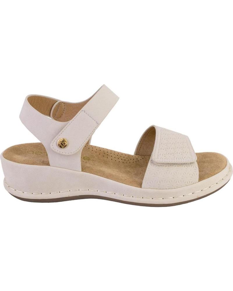 AMARPIES SANDALIAS AMARPIES 30208 CON CIERRE DE VELCRO BEIGE