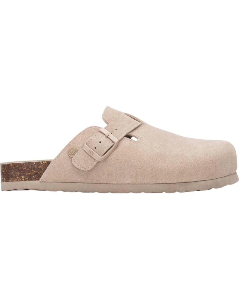 XTI ZUECOS 142871 CON HEBILLA AJUSTABLE BEIGE