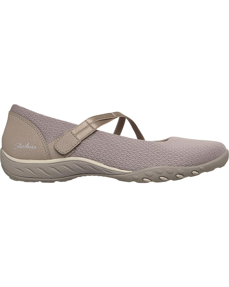 SKECHERS BAILARINA BREATHE-EASY 100771 TAUPE