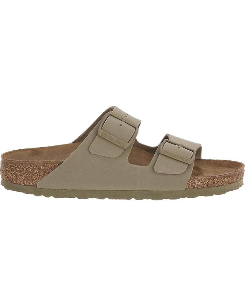 BIRKENSTOCK SANDALIAS ARIZONA DE DOS BANDAS CON HEBILLAS AJUSTABLES VERDE