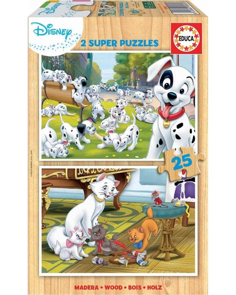 Educa Set de 2 Rompecabezas Disney 25 Piezas