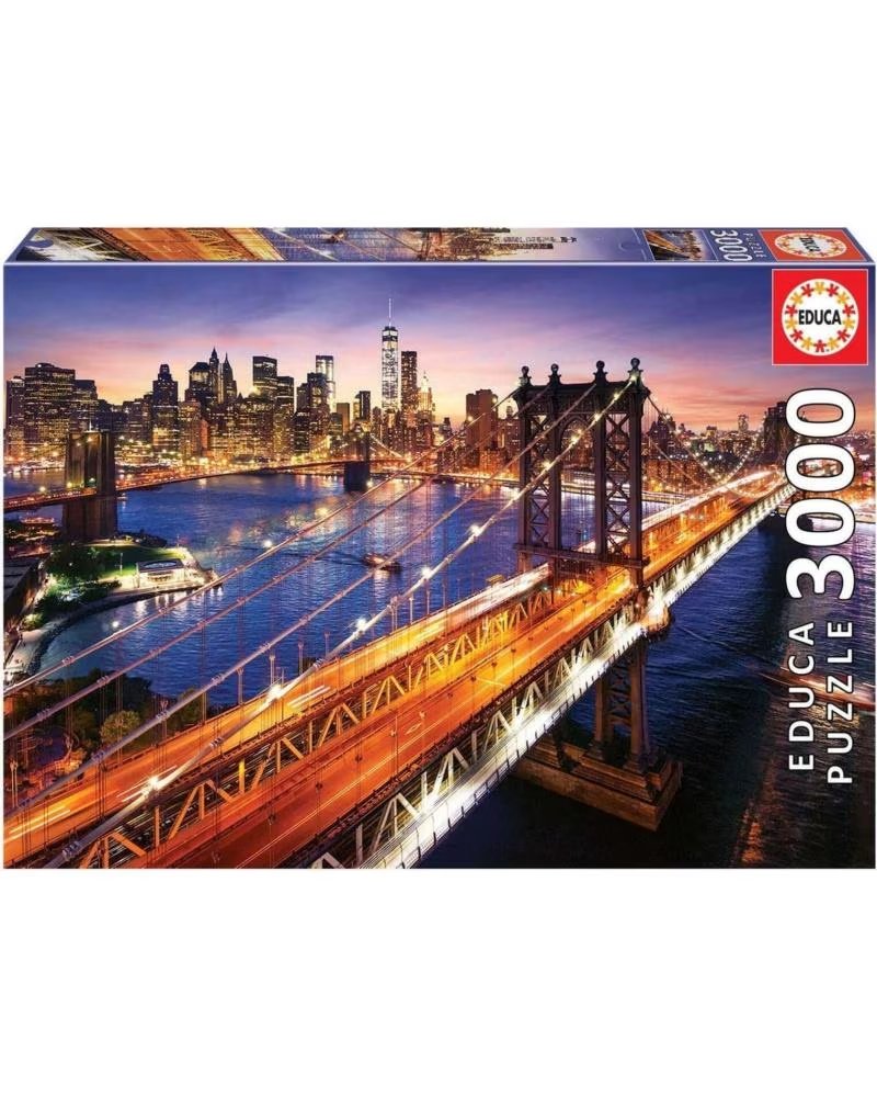Educa Puzzle Manhattan Bridge 3000 Piezas