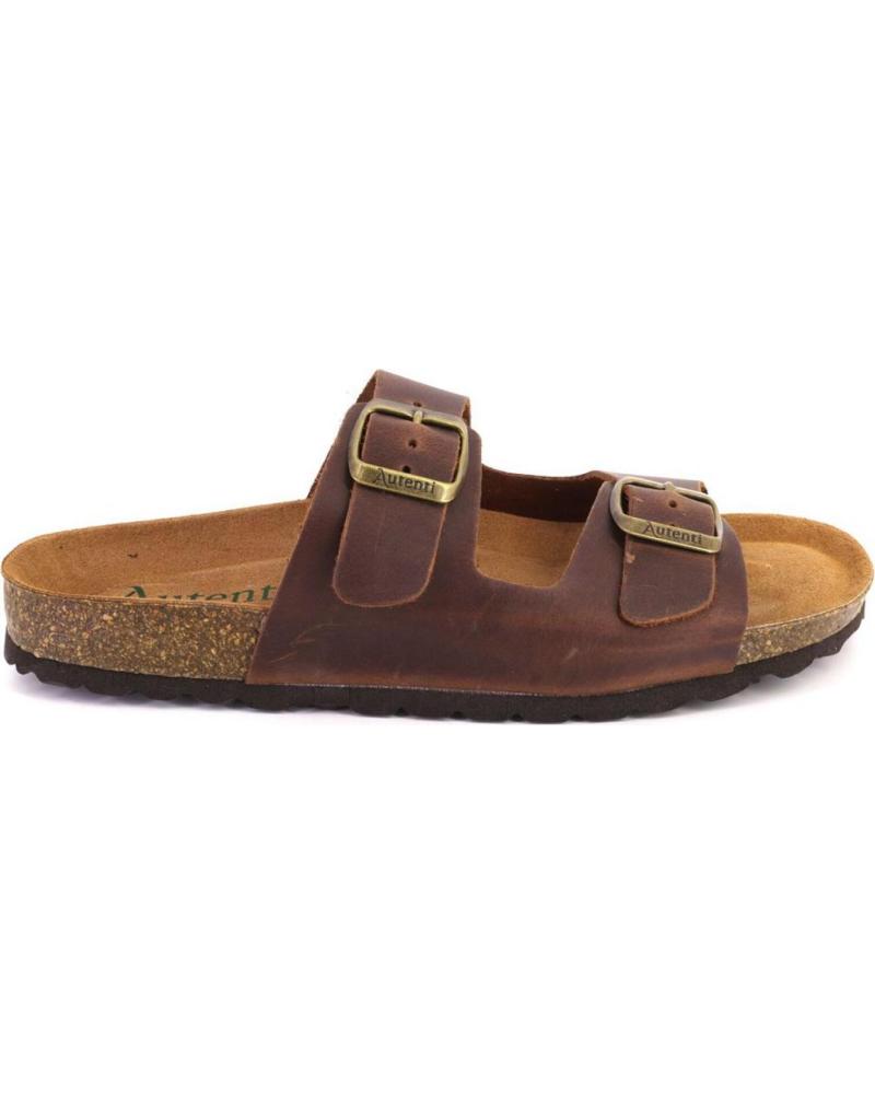 AUTENTI SANDALIAS AUTENTI 11096 DE PIEL MARRON