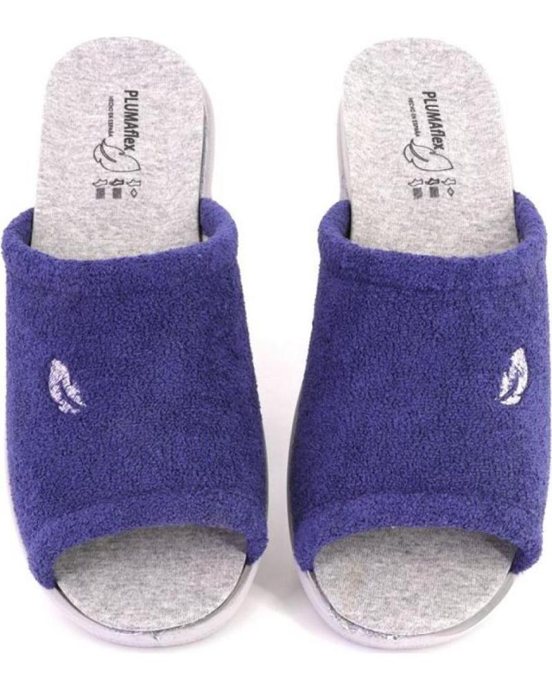 PLUMAFLEX PLUMAFLEX 12450 ZAPATILLAS DE ESTAR POR CASA AZUL MARINO