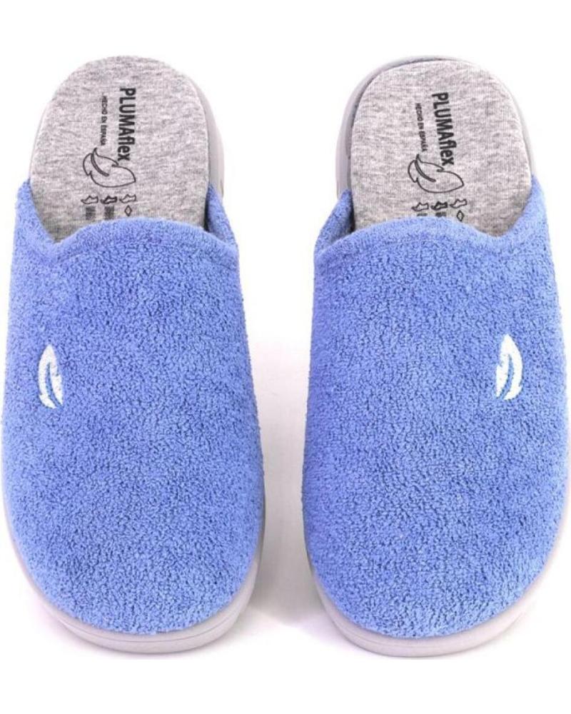 PLUMAFLEX ZAPATILLAS DE CASA PLUMAFLEX 14500 AZUL JEANS