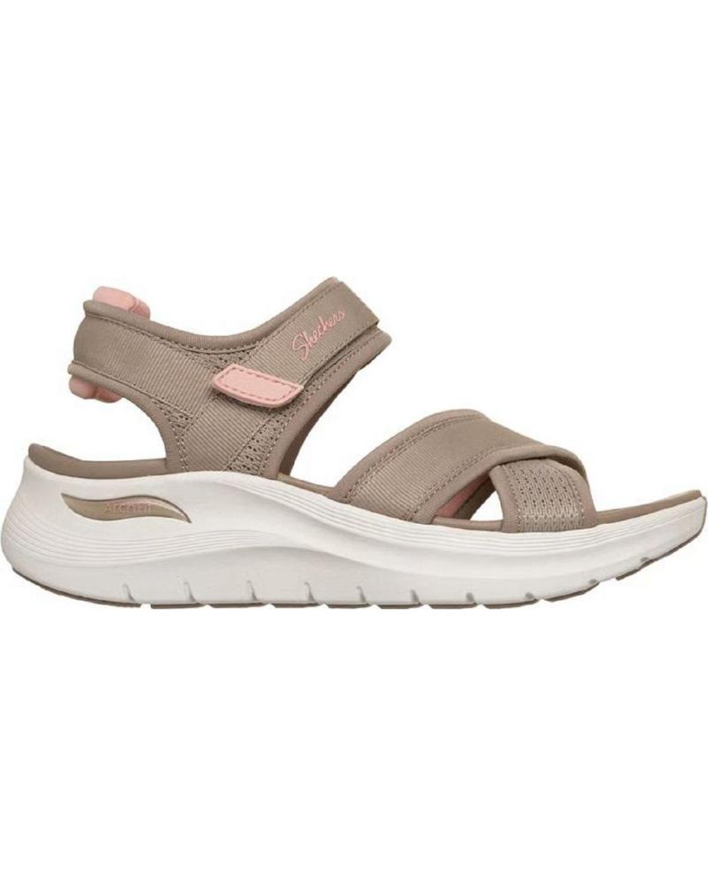 SKECHERS SANDALIAS DEPORTIVAS SKECHERS 164078 TAUPE