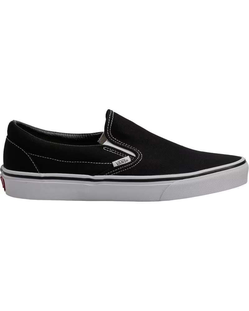 VANS Zapatillas sin cordones 'Classic'  negro / blanco – imagen 4