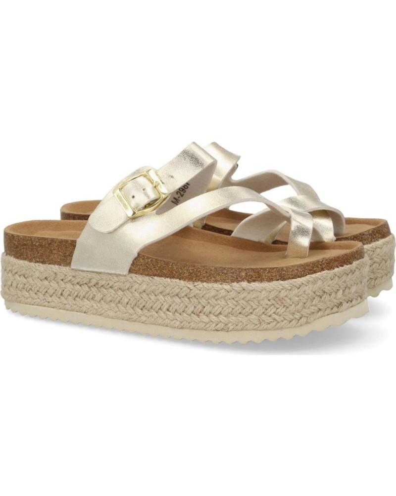 SPORT3PUNTO0 SANDALIA PLATAFORMA M298 ORO VARIOS COLORES