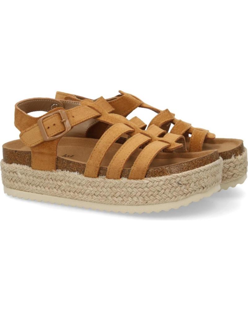 SPORT3PUNTO0 SANDALIA PLATAFORMA TAUPE ESTILO ESPARTO VARIOS COLORES