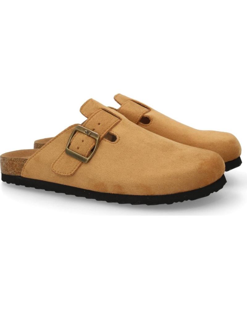 SPORT3PUNTO0 ZUECOS UNISEX CON HEBILLA AJUSTABLE M231-TAUPE VARIOS COLORES