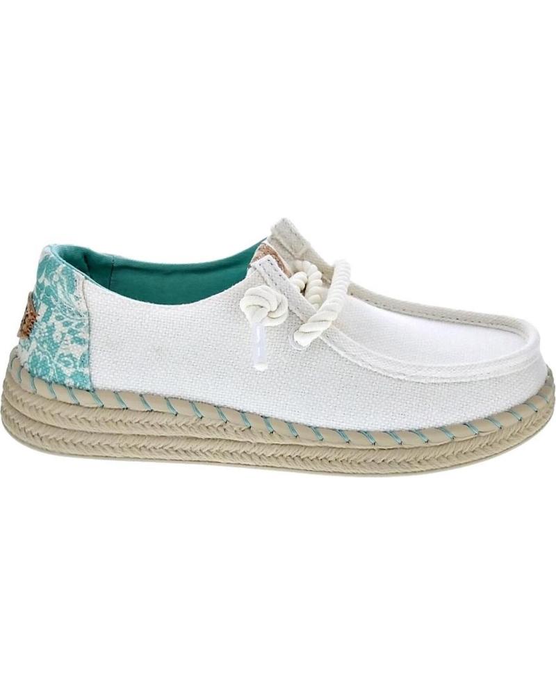 HEY DUDE MOCASINES WENDY ESPADRILLE HEY DUDE BLANCO