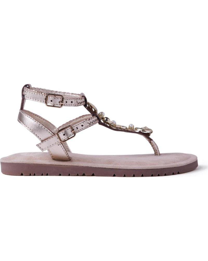 GIOSEPPO SANDALIAS PLANAS NINA 78878 GIOSEPPO ORO-PLATINO