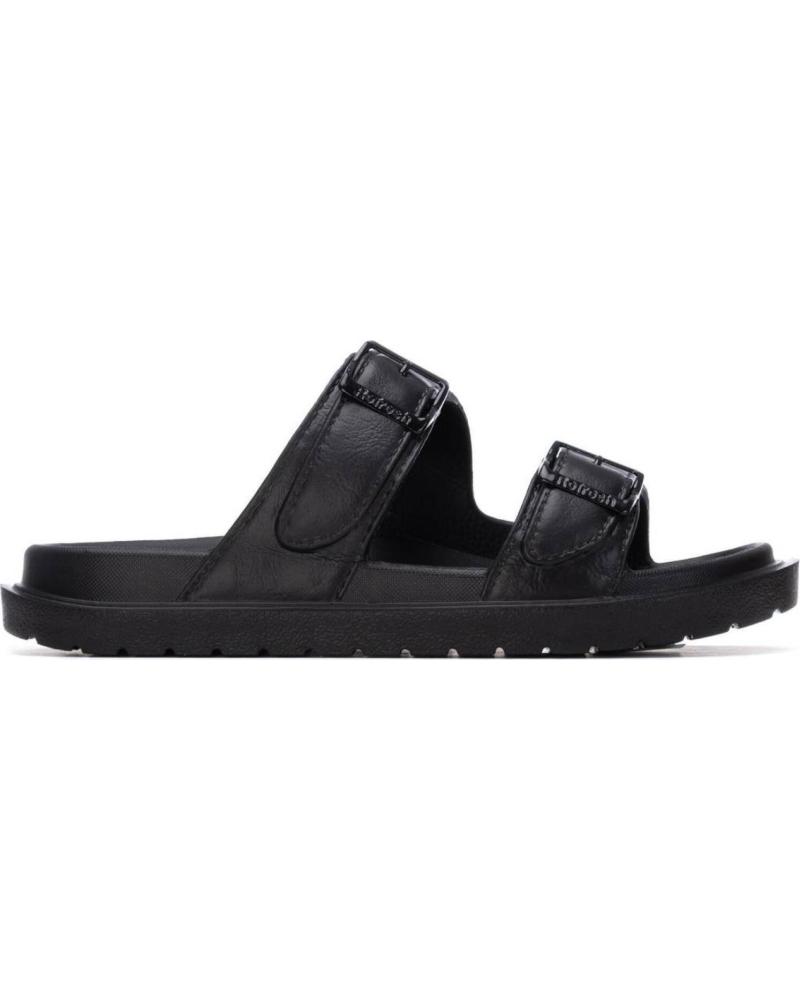 REFRESH SANDALIAS REFRESH 175553 CON DOBLE HEBILLA NEGRO