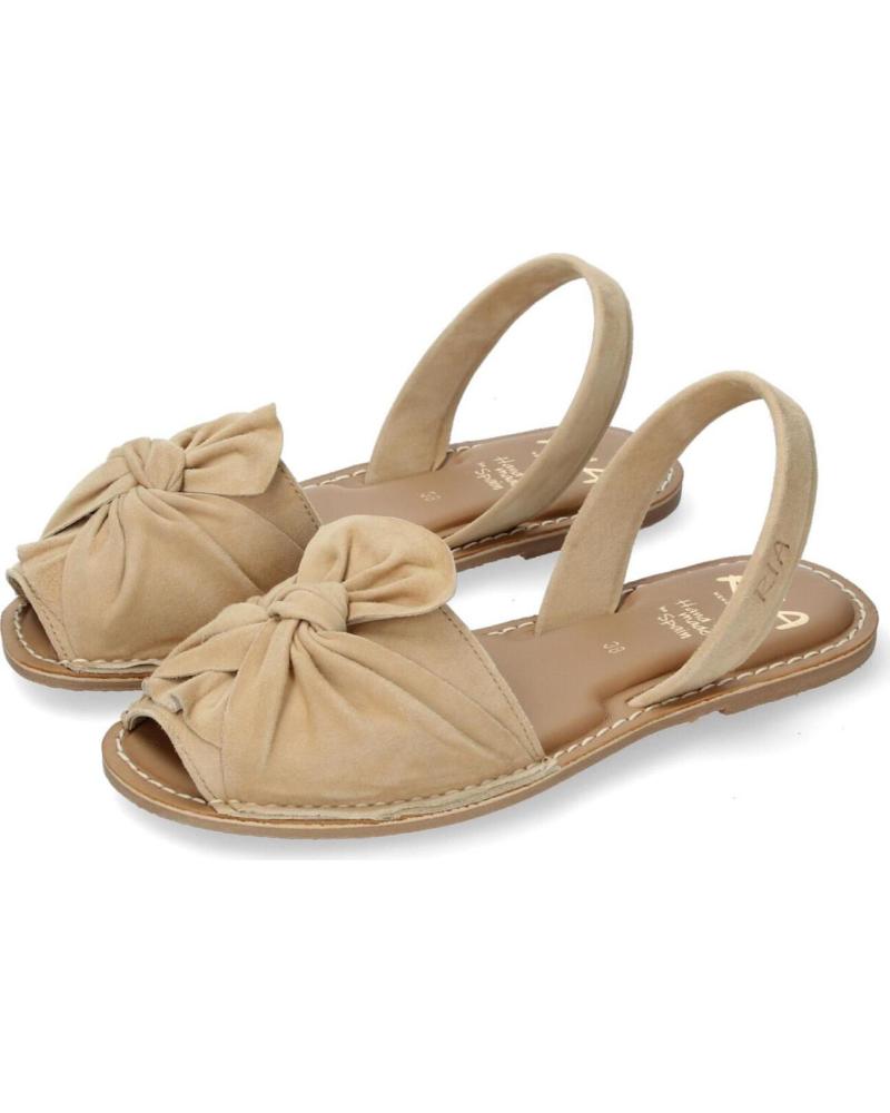 RIA MENORCA ZAPATILLAS DE LONA MUJER 27750A TAUPE REF: 1171239