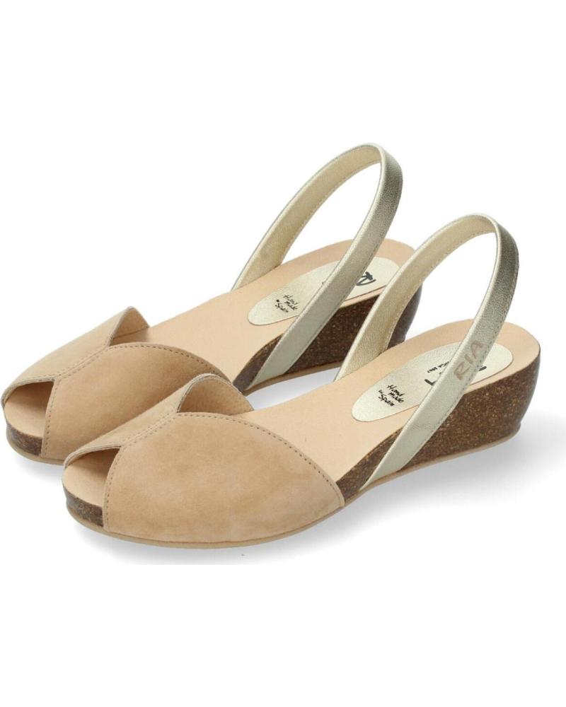 RIA MENORCA SANDALIAS PLANAS 33216A TAUPE REF 1171278