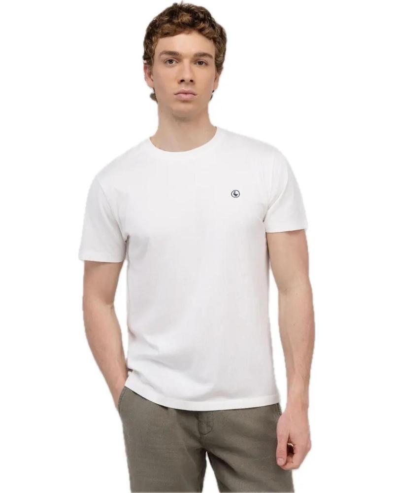 EL GANSO CAMISETA BÁSICA 1100S260017 EL GANSO BLANCO