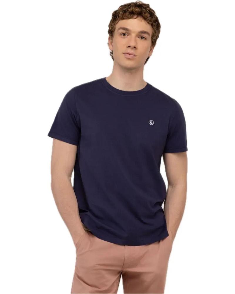 EL GANSO CAMISETA 1100S260004 ALGODÓN PREMIUM AZUL