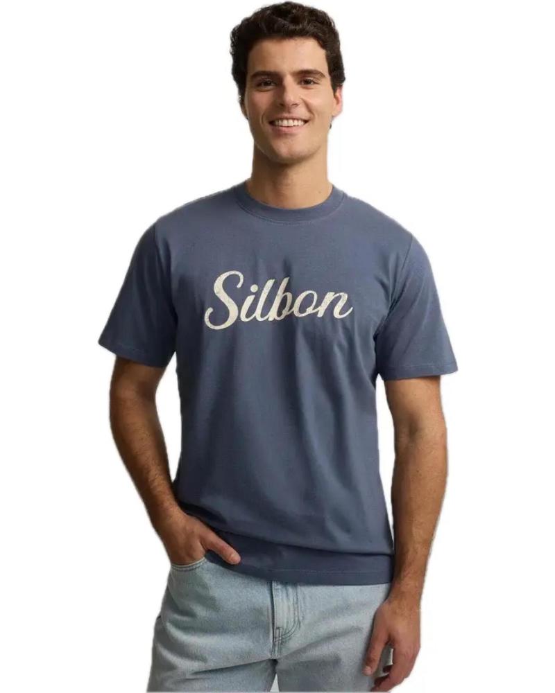 SILBON CAMISETA SILBON S261020402053 CON LOGO ESTAMPADO VARIOS COLORES