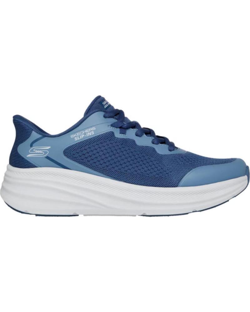 ZAPATILLAS CASUAL HOMBRE SKECHERS BOBS SKILLZ AZUL MARINO REF 1075898
