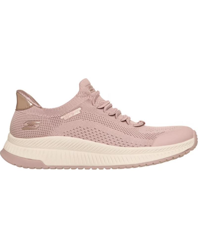 ZAPATILLAS SKECHERS BOBS SQUAD 4 DIRE STEP MUJER 1089755 ROSA