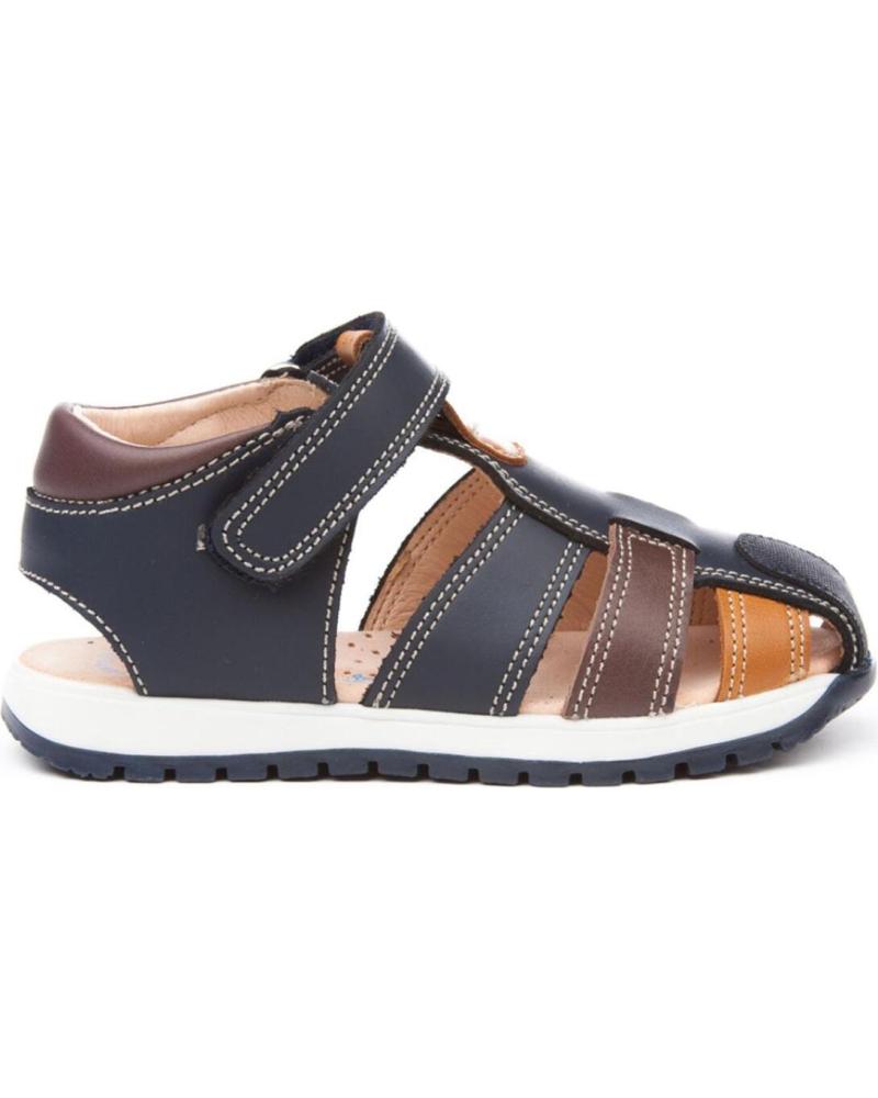 Sandalias de Niño ANGELITOS SANDALIA PIEL 443 MARINO