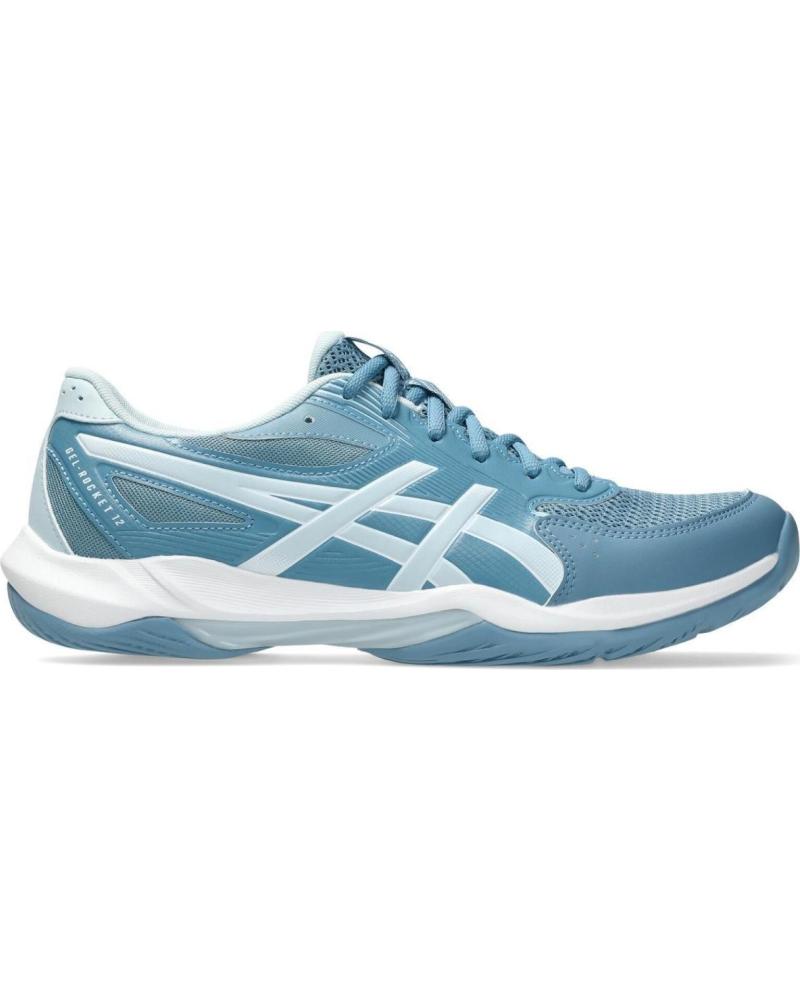 ZAPATILLAS DEPORTIVAS ASICS GEL-ROCKET 12 - REF 1076212/1076214 GRIS