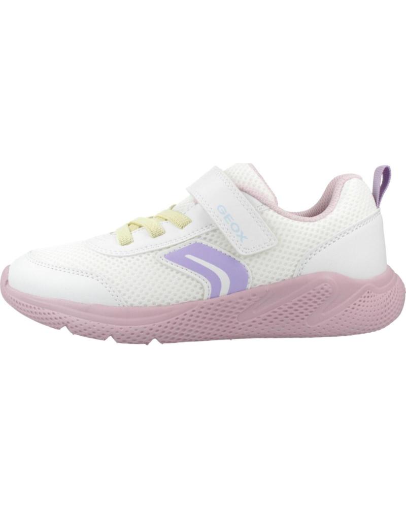 GEOX ZAPATILLAS J SPRINTYE GIRL 1172320 BLANCO C0406