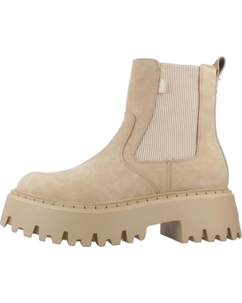 BOTINES BUFFALO ASPEN CHELSEA VEGAN B MUJER BEIS BROWN BROWN