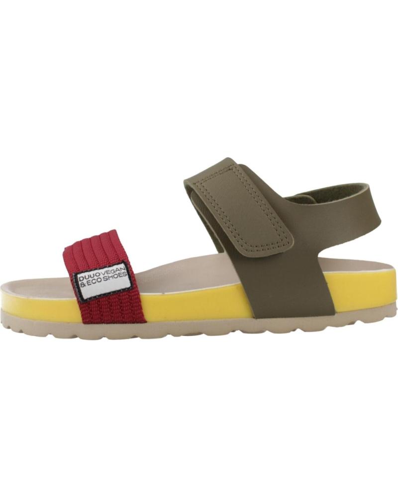 DUUO SANDALIAS NINO MODELO CANDY 03 COLOR VERDE YLLOW