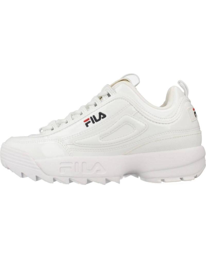 FILA ZAPATILLAS DISRUPTOR LOW VINYL MUJER BLANCO 1FG - REF: 1172583 1FGWHITE