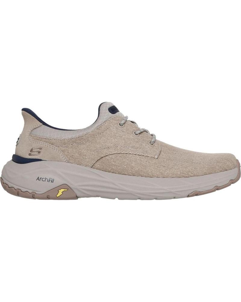ZAPATILLAS SKECHERS 205795 CASUAL DEPORTIVAS HOMBRE TAUPE REF 1076289