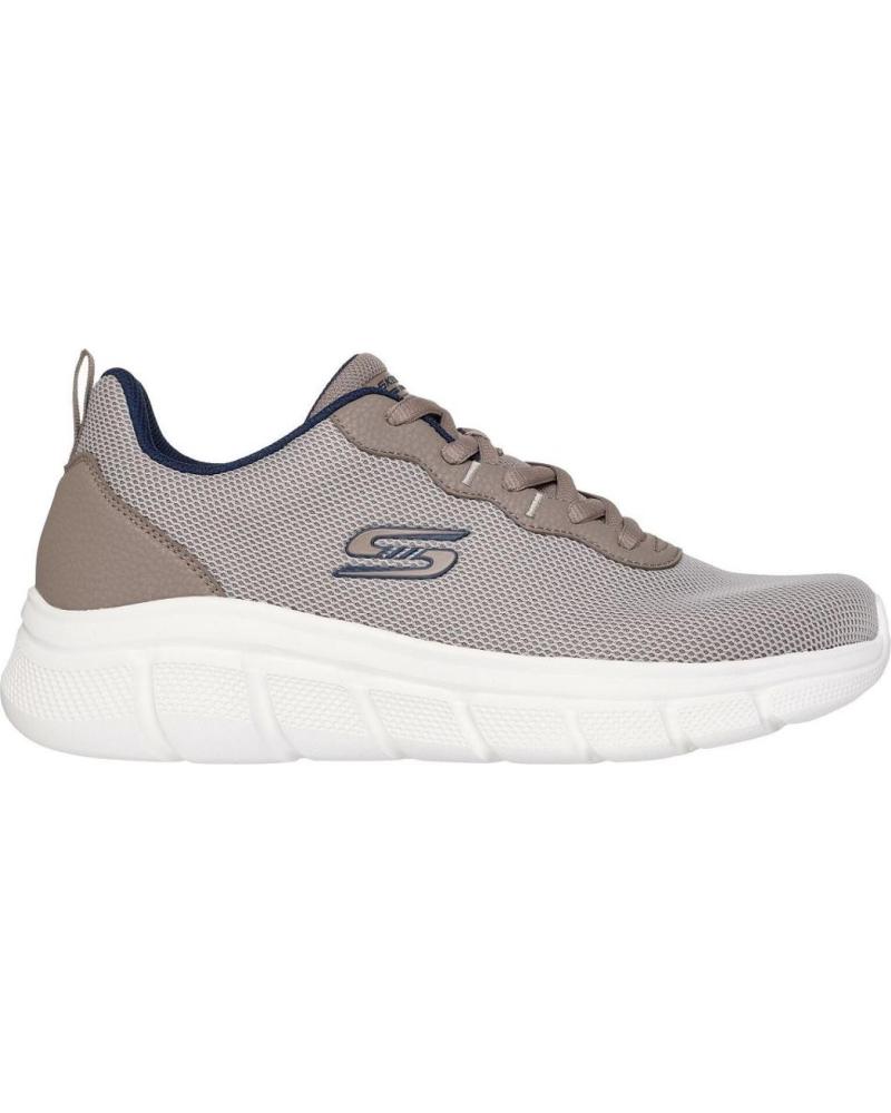 ZAPATILLAS SKECHERS 118109 CASUAL HOMBRE TAUPE