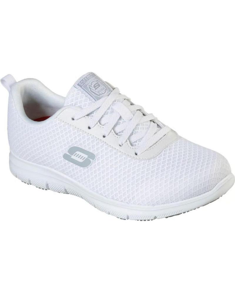 ZAPATILLAS CASUAL MUJER SKECHERS 77210EC BLANCO