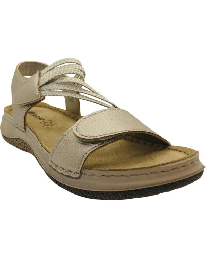 INBLU SANDALIA CONFORT MUJER LL000008 PLATINO REF 1172769