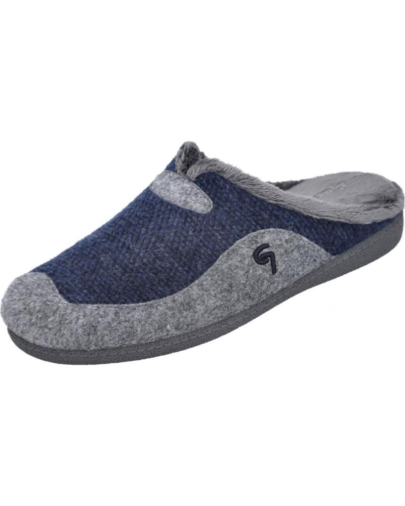 ZAPATILLAS DE CASA GARZON 11460-288 PARA HOMBRE MARINO