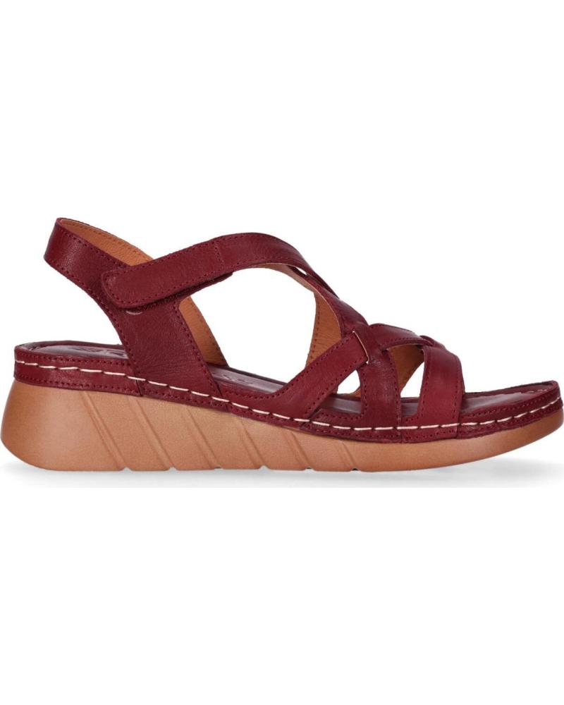 CHIKA10 SANDALIAS CUÑA RE LAX 03 BURDEOS REF 1172877 BURDEOS-BURGUNDY