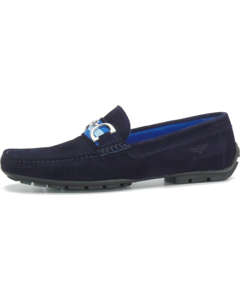 Sapatos de Homem BUITTOS OF COLORS NAUTICO PIEL SERRAJE 491 MARINO