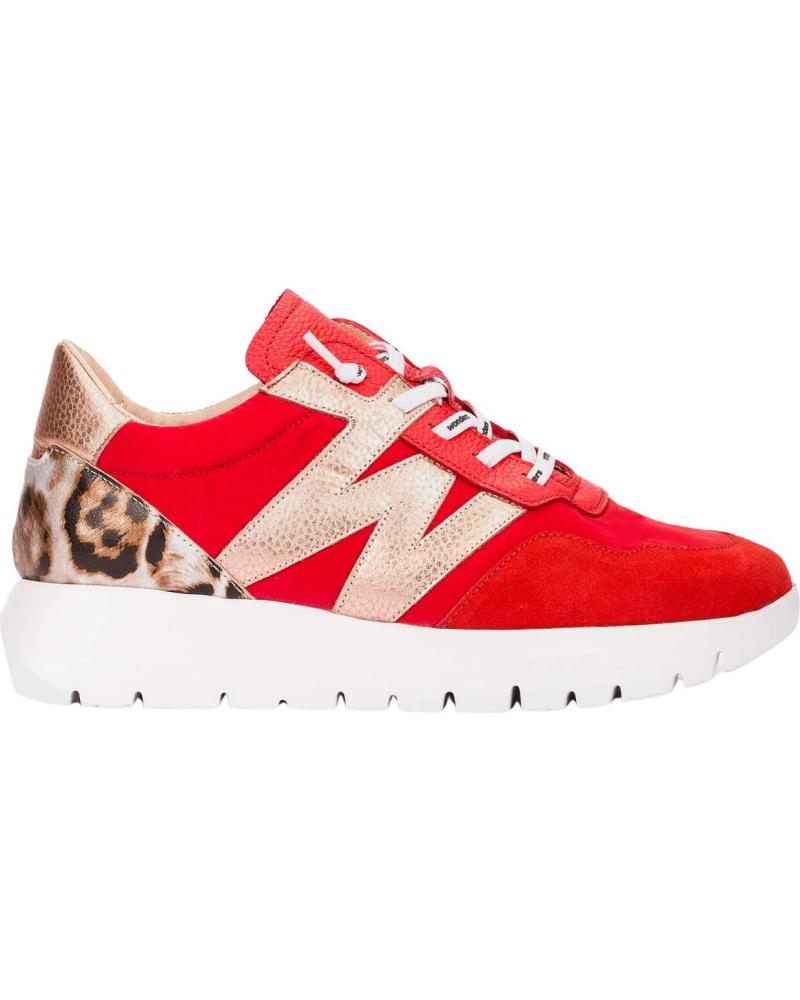 WONDERS ZAPATILLAS ODISEI TREND FLAME, REF: 1173314/1173315 ROJO