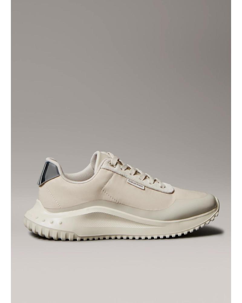 ZAPATILLAS CALVIN KLEIN EVA RUNNER LACE UP MAT MIX BEIGE REF 1074769