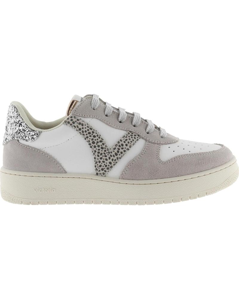 VICTORIA ZAPATILLAS MADRID 1258277 ANIMAL PRINT PLATA REF 1173704