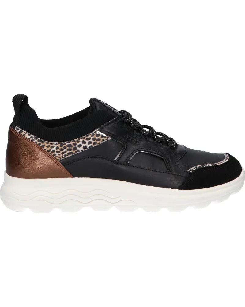 Zapatillas Deporte de Mujer Geox D26NUC 00085 D Spherica C9876 Black-off White