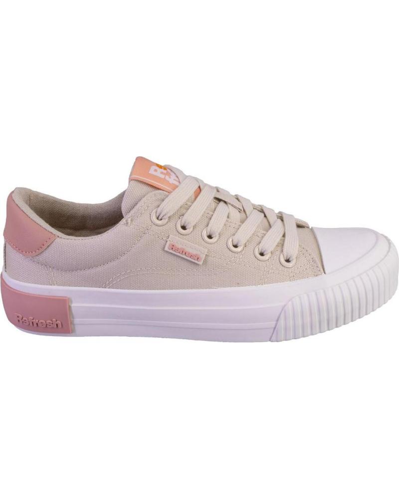 REFRESH ZAPATILLAS LONA 175110 BEIGE