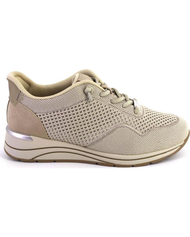 TREINTAS ZAPATILLAS CASUAL MUJER L4561 BEIGE REF 1173809