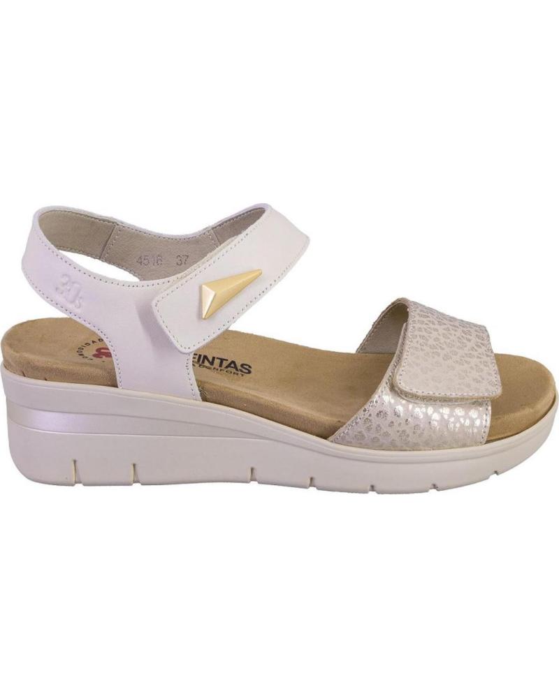 TREINTAS SANDALIAS DE MUJER 4516 PIEL HIELO REF 1173840