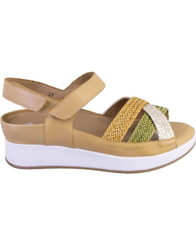 PIESANTO SANDALIAS 260429 PIEL CAMEL