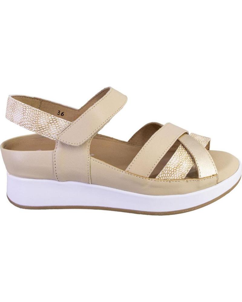 PIESANTO SANDALIAS DE MUJER 260424 PIEL BEIGE REF 1174007