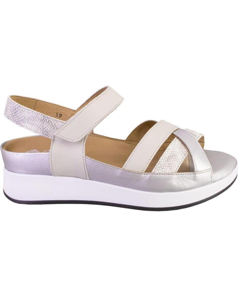 PIESANTO SANDALIAS 260424 PIEL PLATA REF 1174008